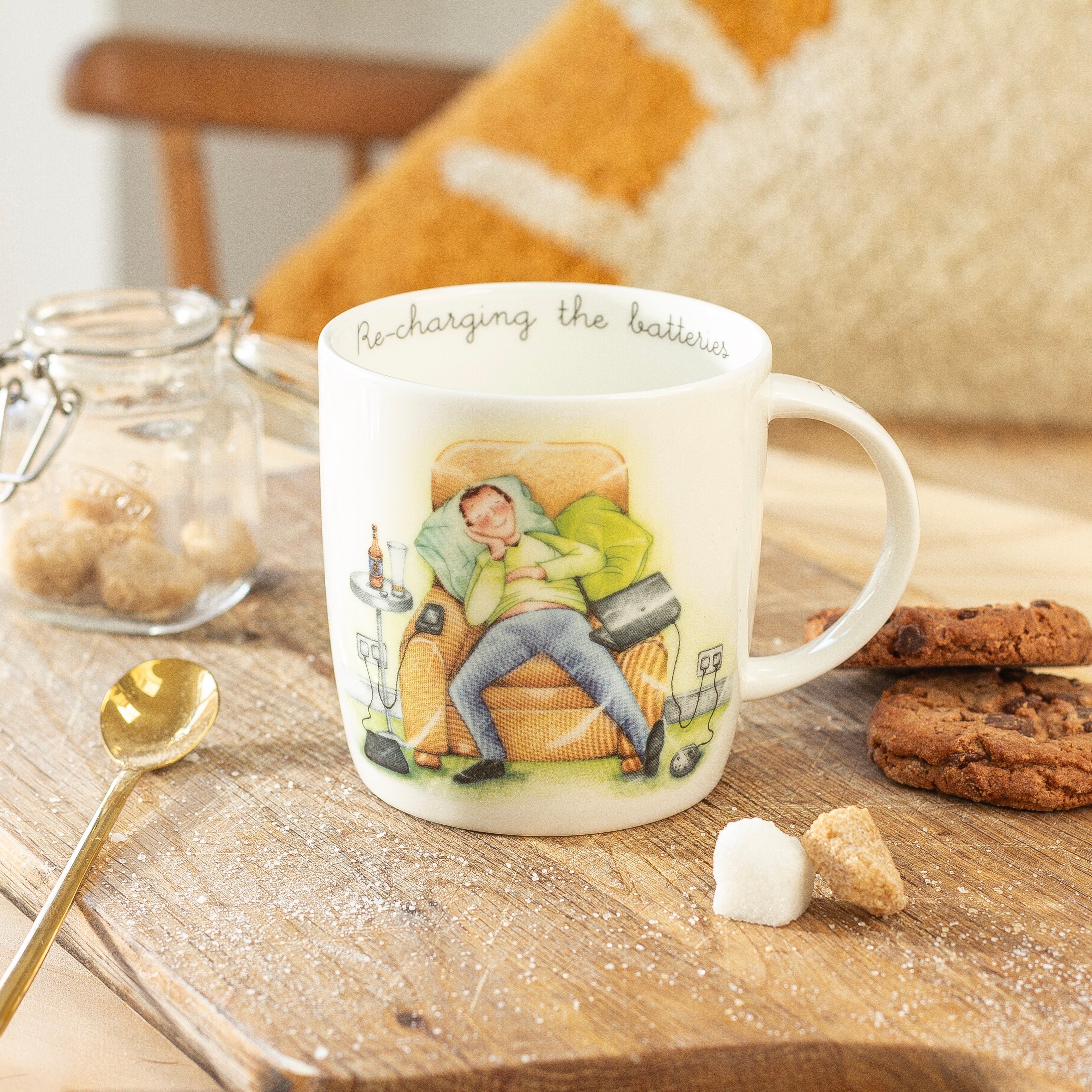 Fine China Mug - MG-11 - Re-Charging the batteries