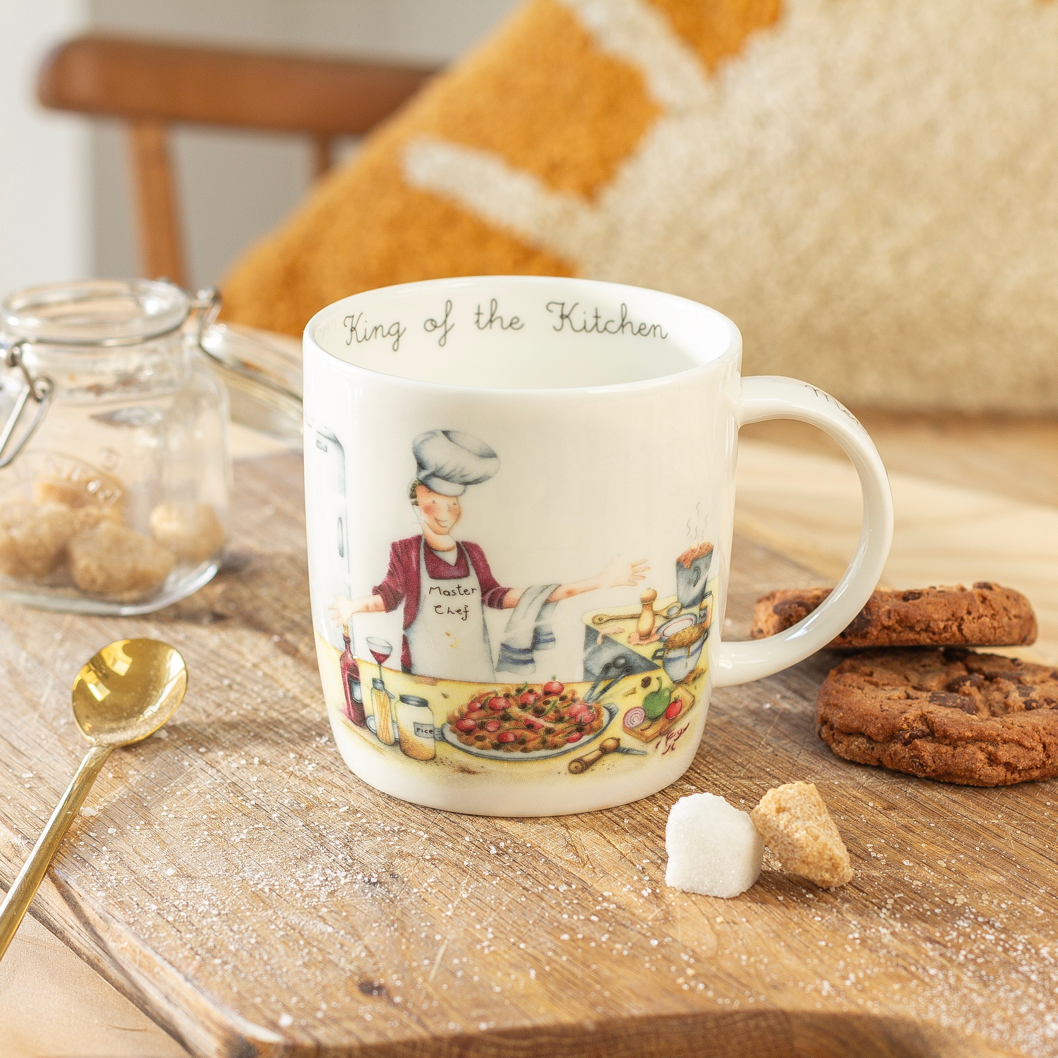 Fine China Mug - MG-12 - King of the Kitchen