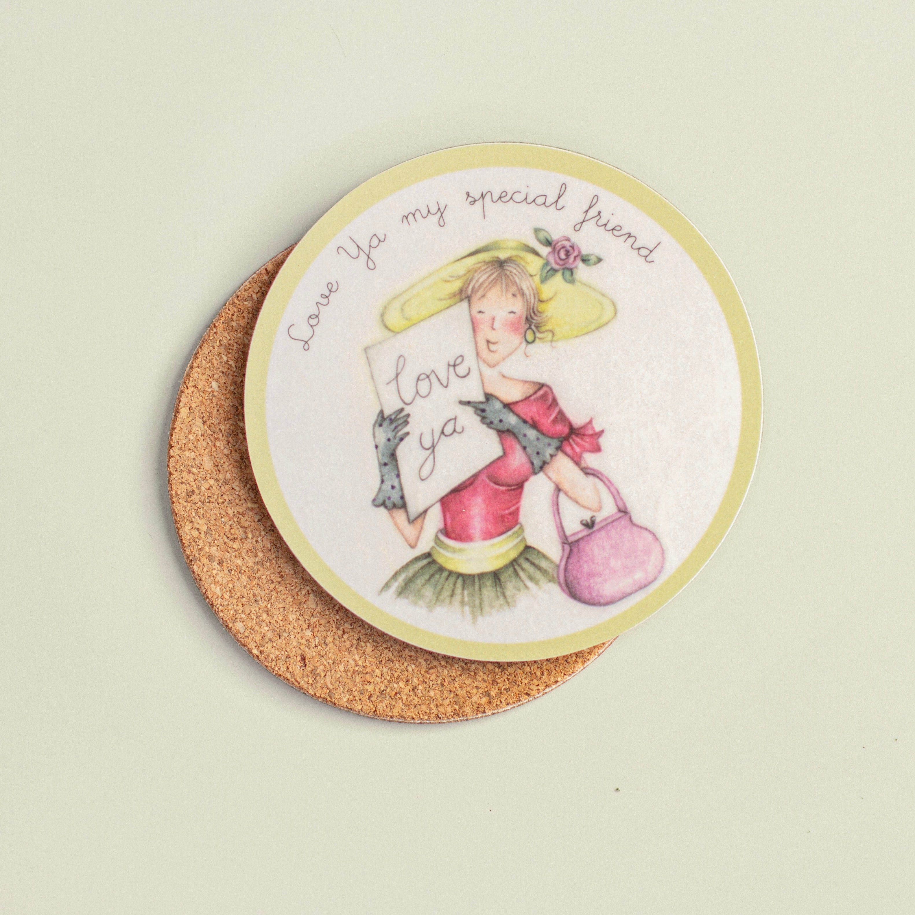 Coaster - CO-39 - Love Ya