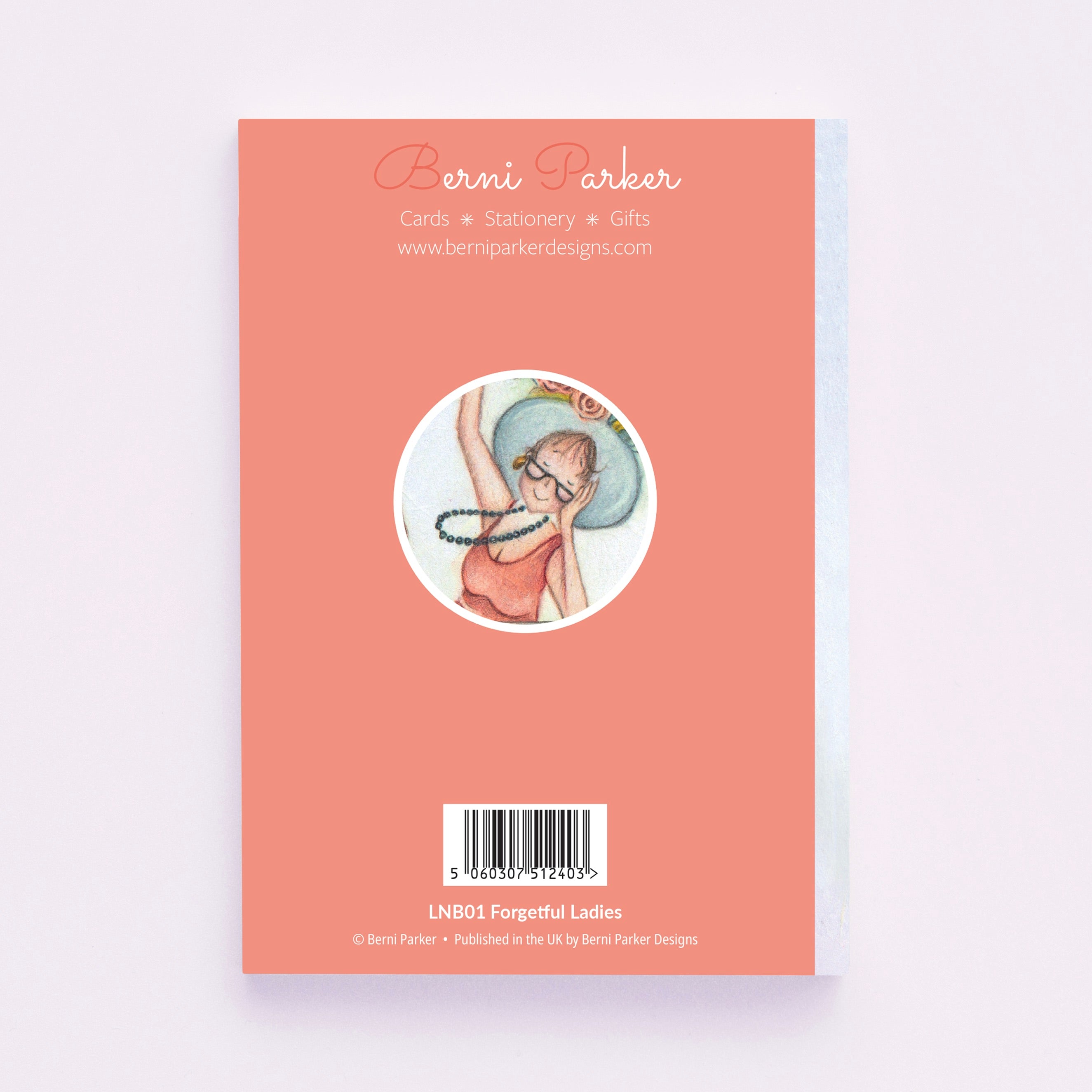 A6 Notebook - LNB01 - Notes for Forgetful Ladies