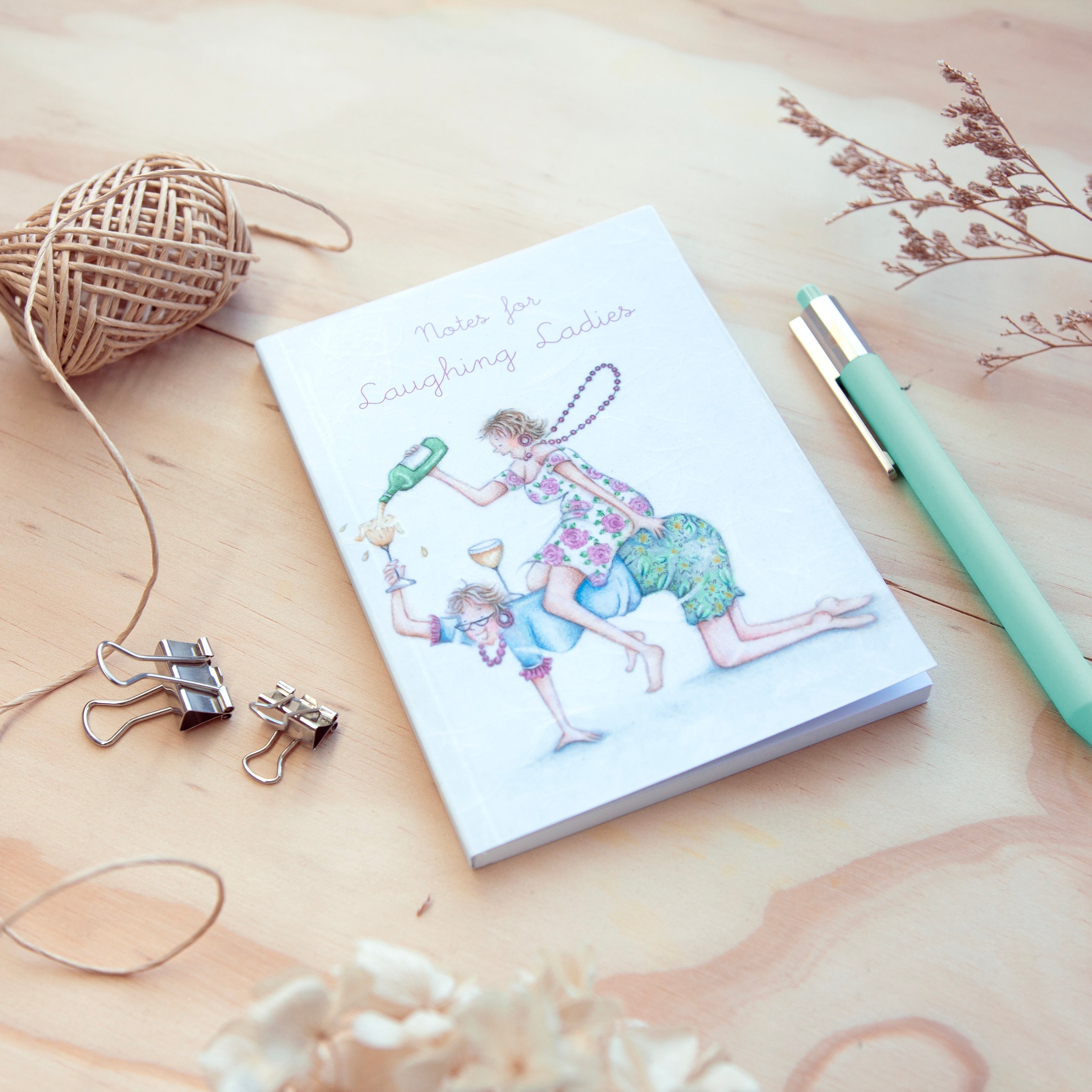 A6 Notebook - LNB10 - Notes for Laughing Ladies