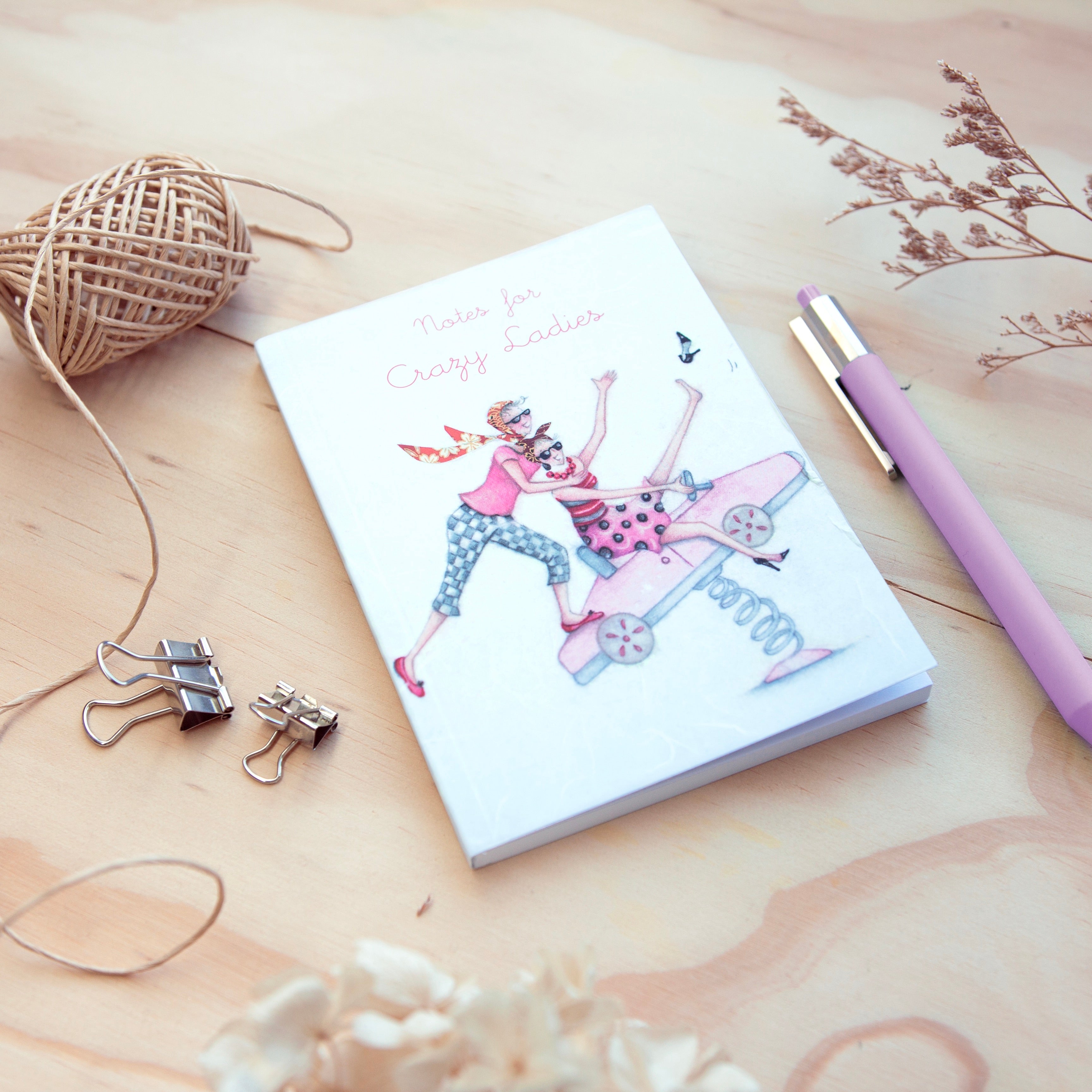 A6 Notebook - LNB13 - Notes for Crazy Ladies