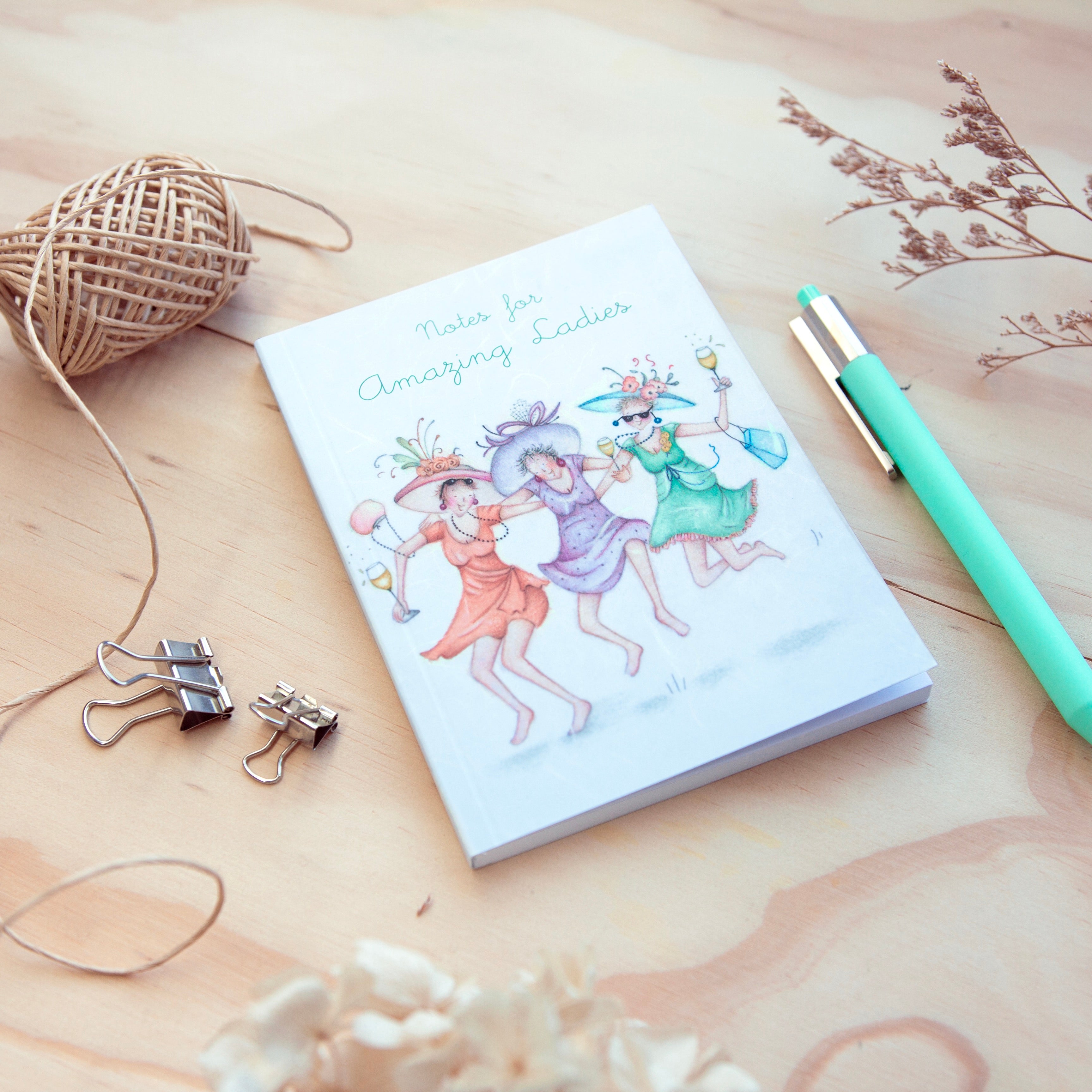 A6 Notebook - LNB14 - Notes for Amazing Ladies