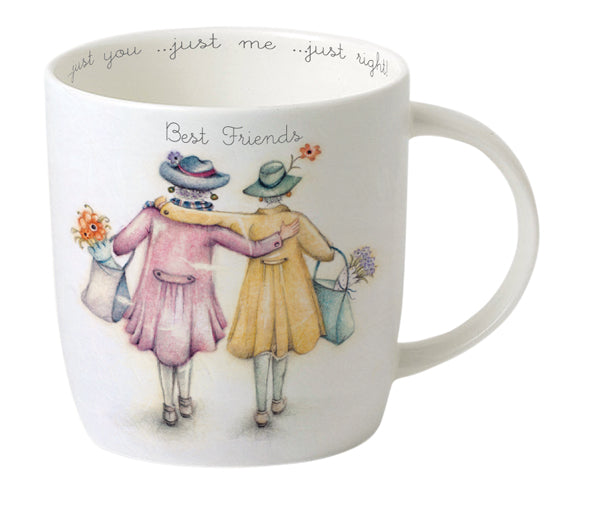 Fine China Mug - MG-17 - Best Friends