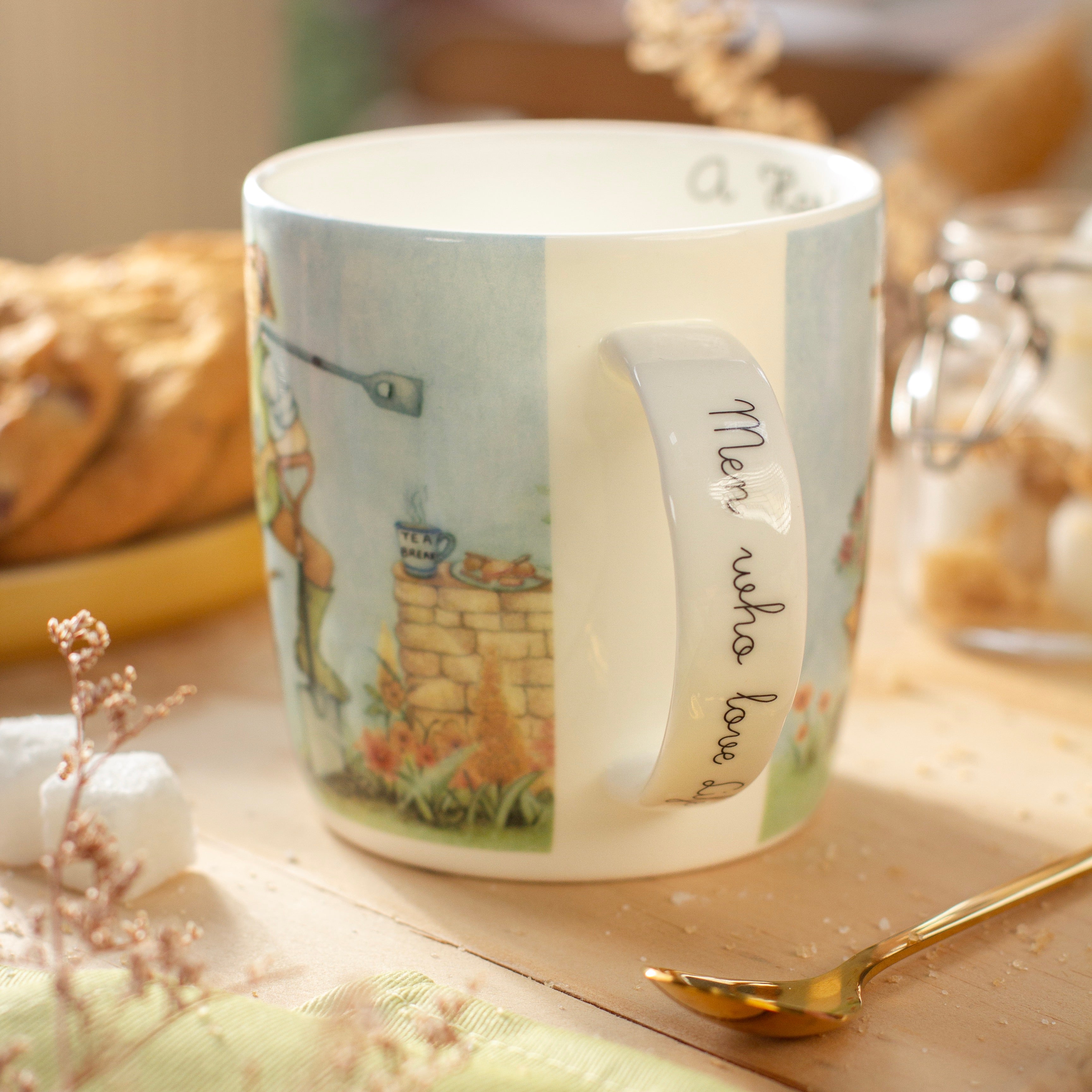 Fine China Mug - MG-15 - A Hardy Perennial