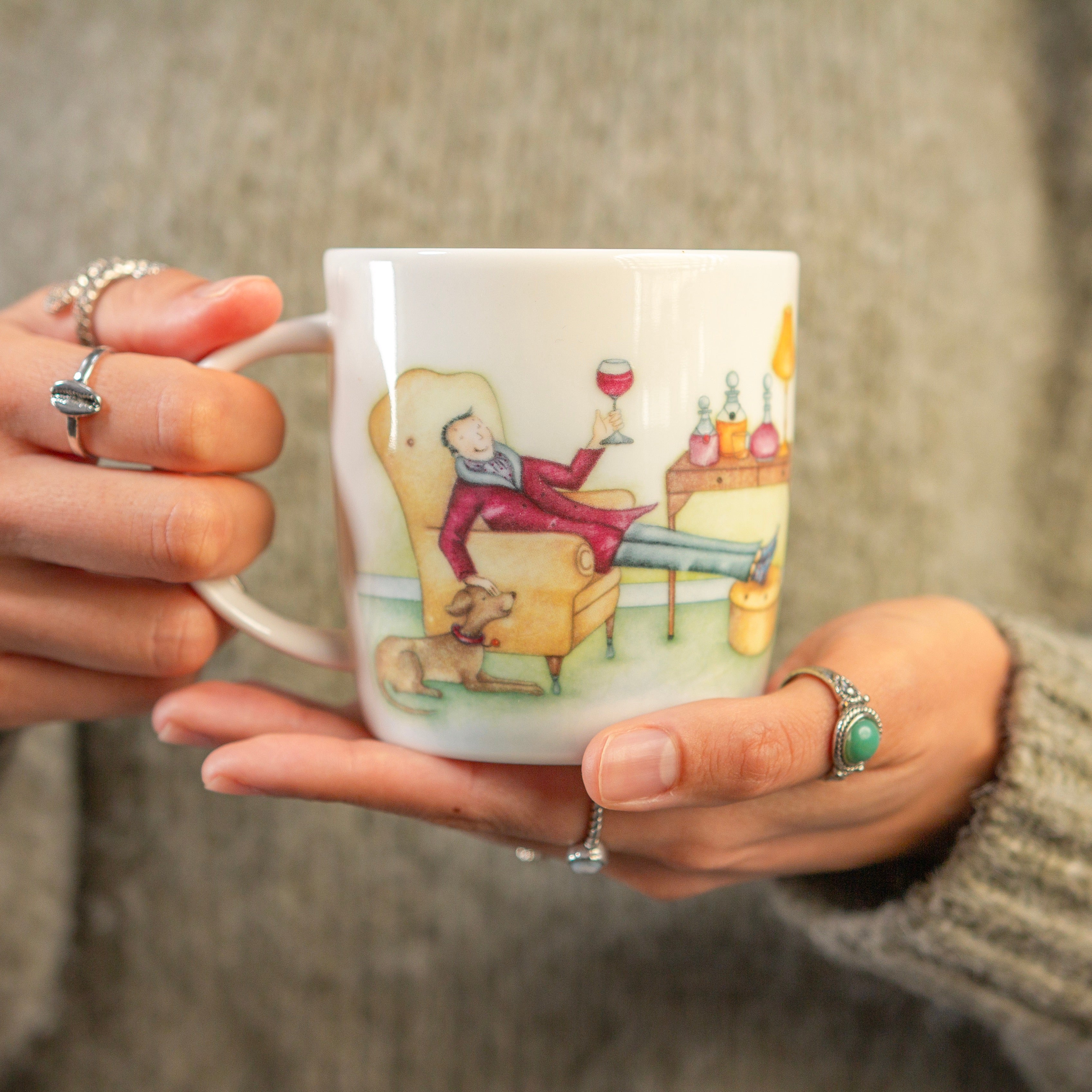 Fine China Mug - MG-16 - Lord of the manor