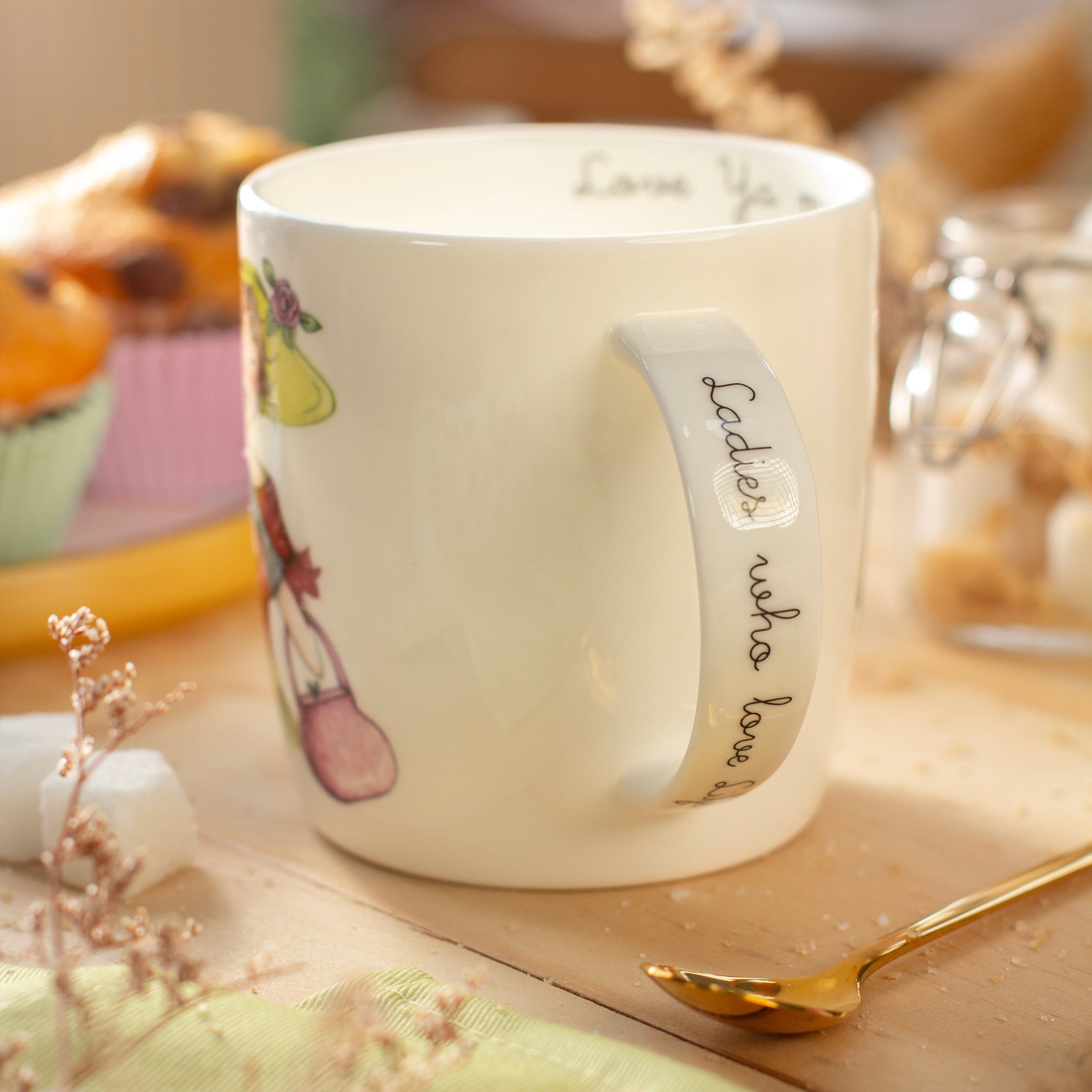 Fine China Mug - MG-18 - Love Ya