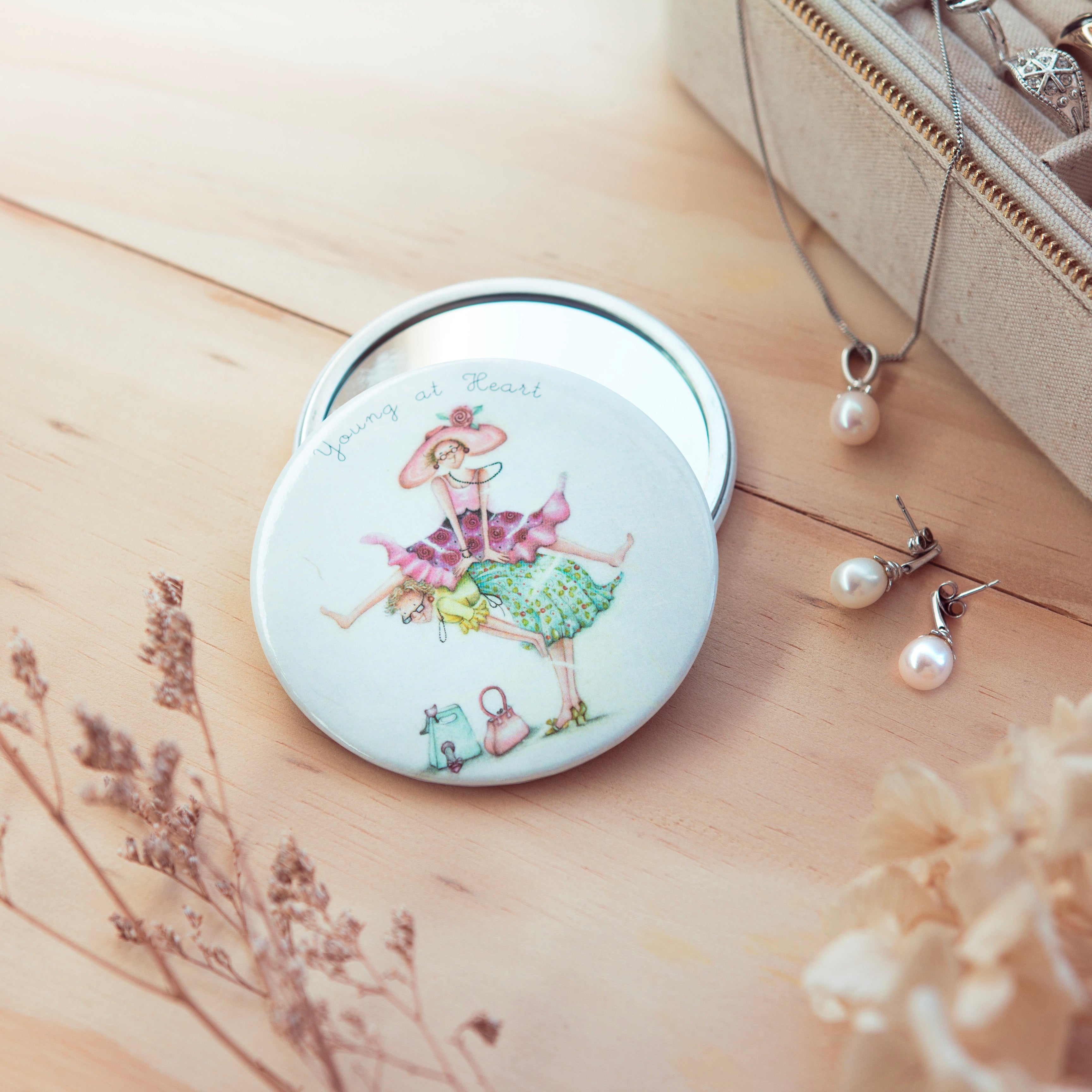 Pocket Mirror - PM-05 - Young at Heart