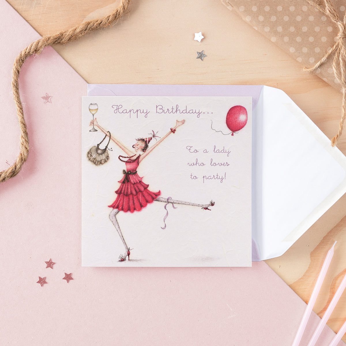 LB01 - To a lady who loves to party