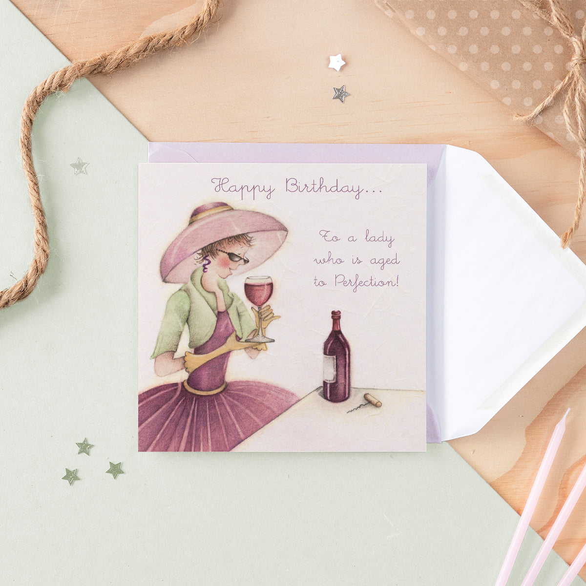 LB02 - To a lady who is aged to perfection