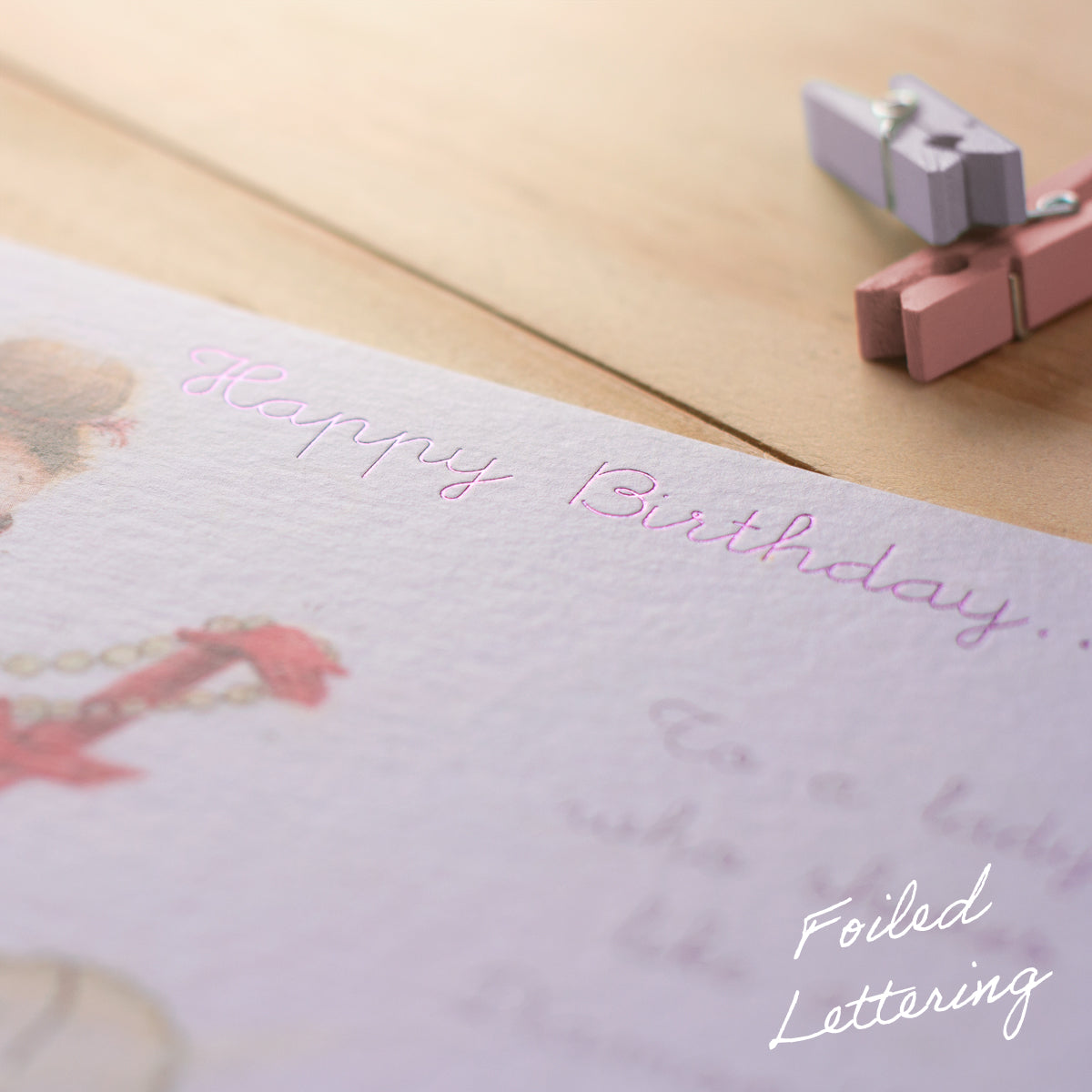 LB05 - To a lady who shines like a Diamond