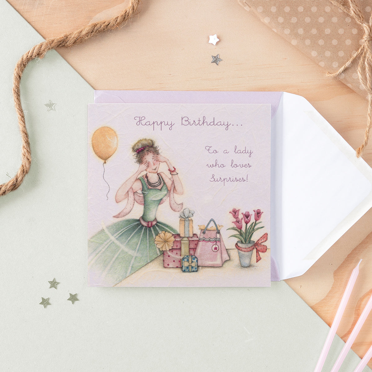 LB07 - To a lady who loves Surprises