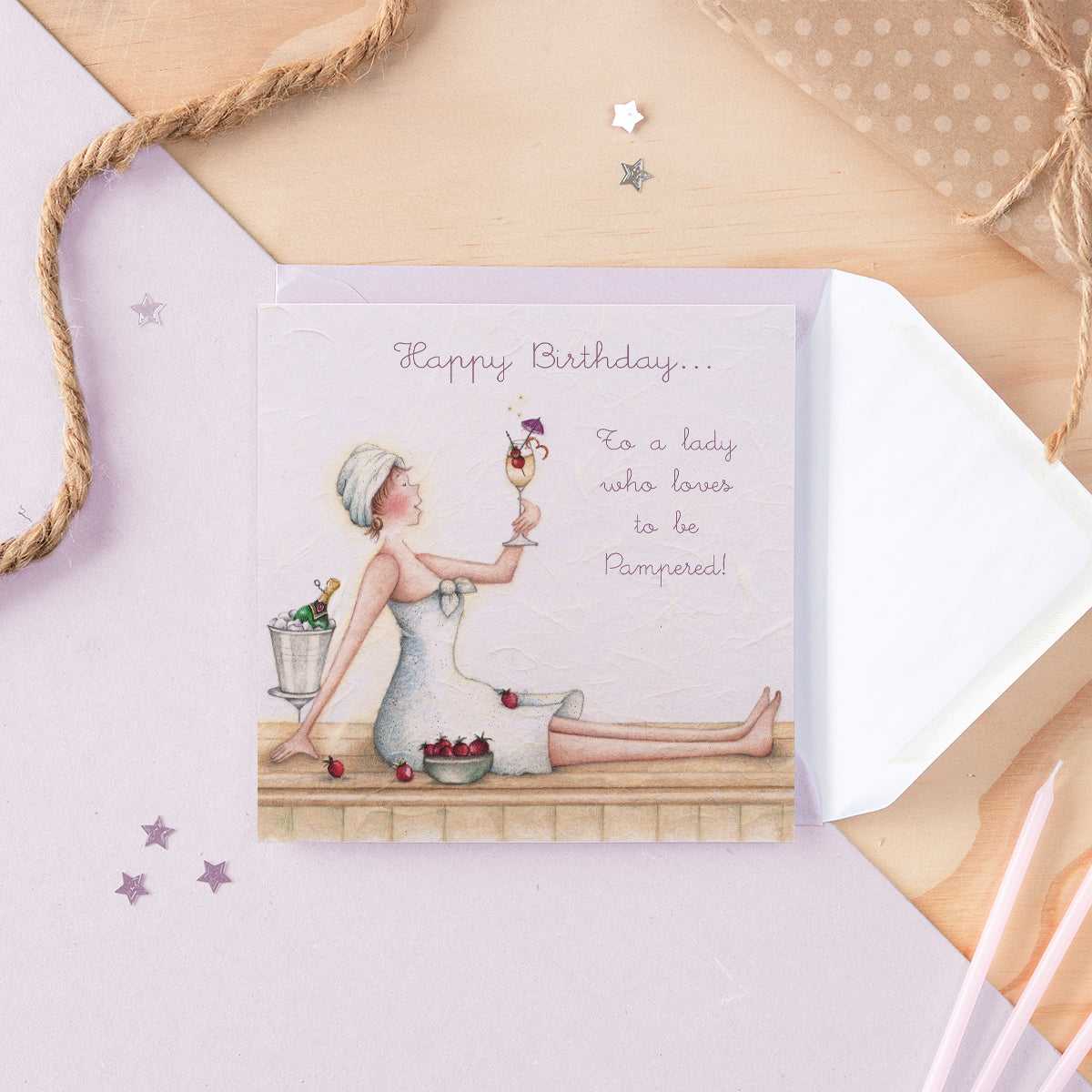 LB09 - To a lady who loves to be Pampered