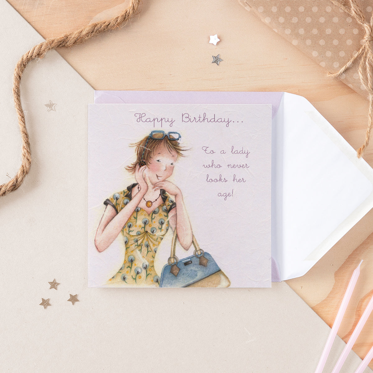 LB10 - To a lady who never looks her age