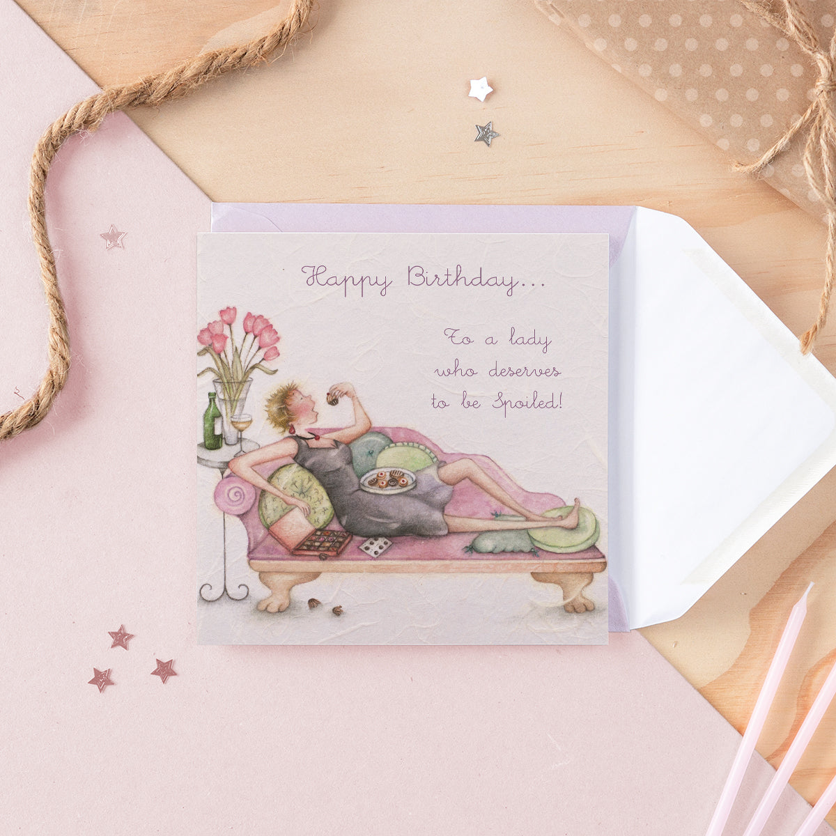 LB11 - To a lady who deserves to be Spoiled