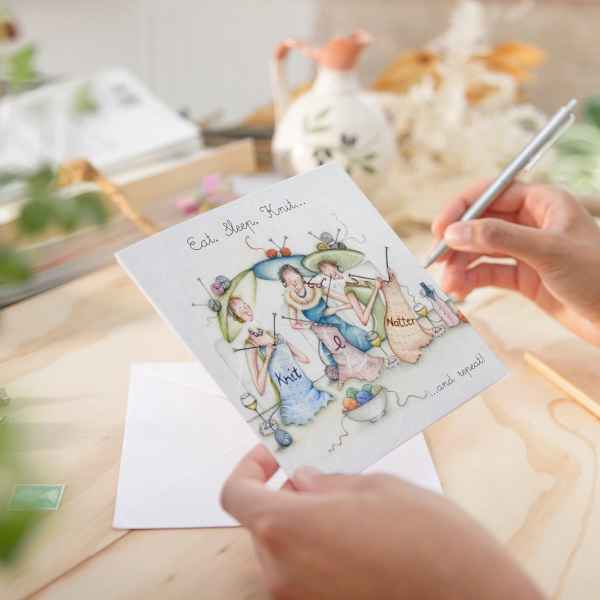 LL141 - Eat Sleep Knit