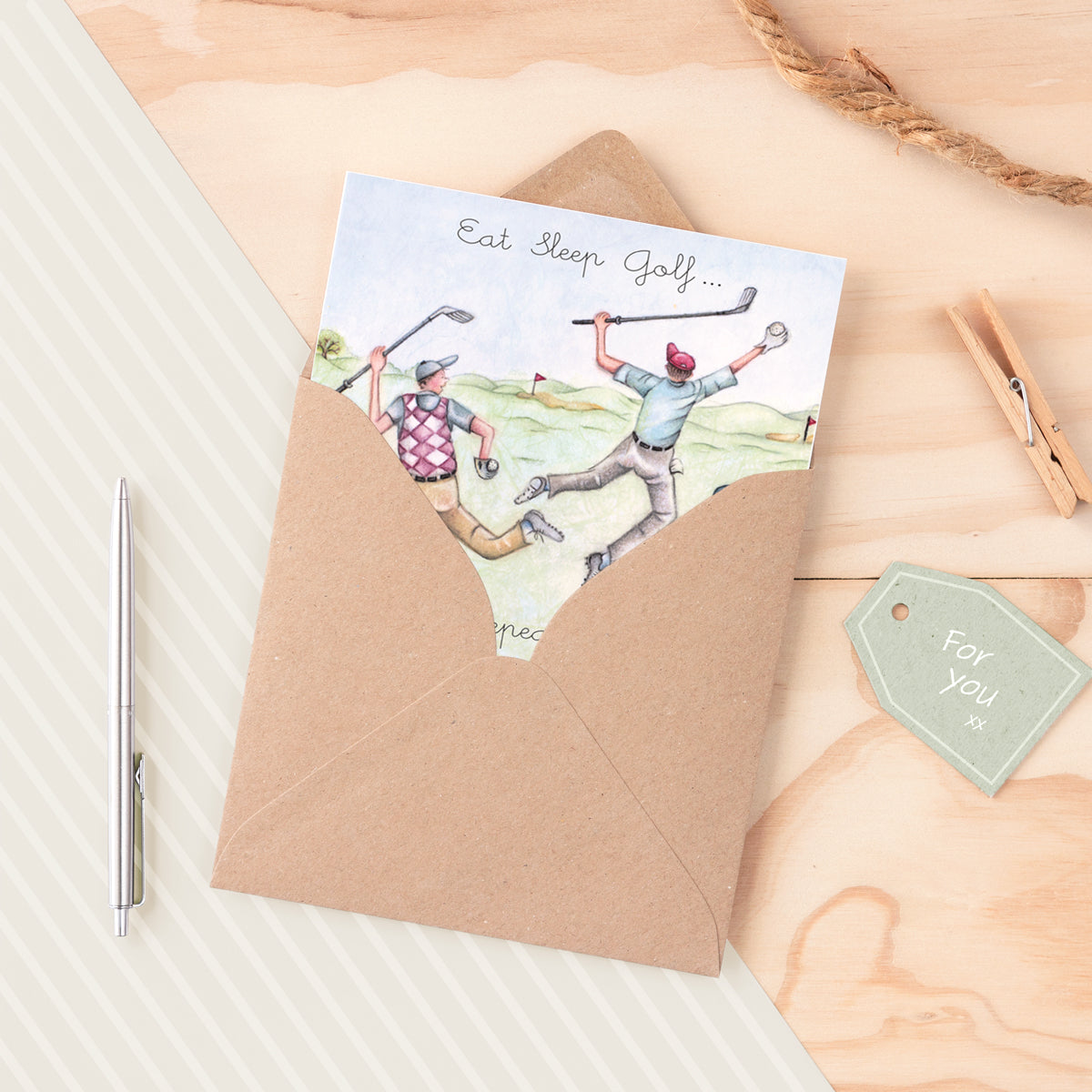 ML107 - Eat Sleep Golf Repeat