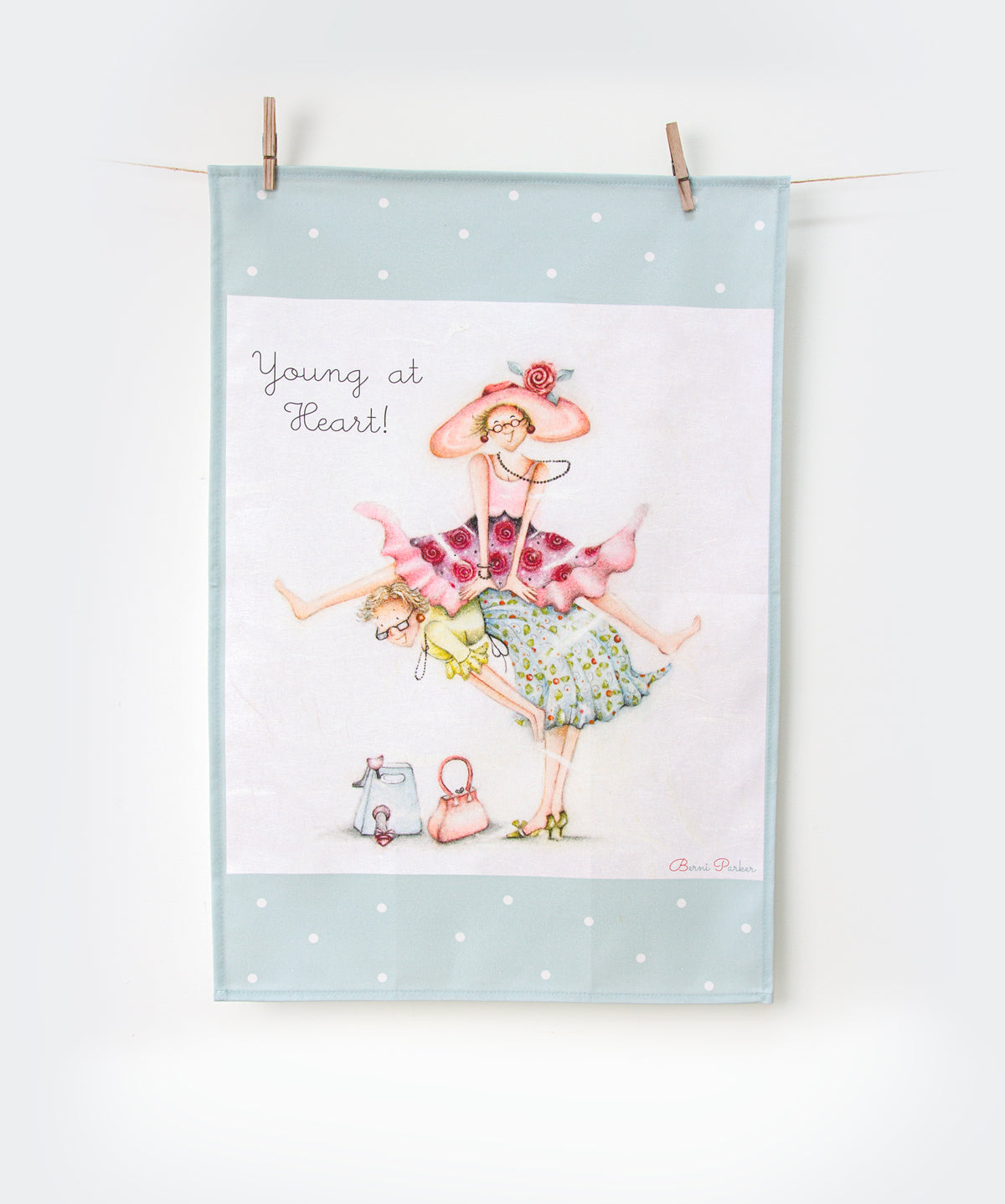 Tea Towel - TT-03 - Young at Heart