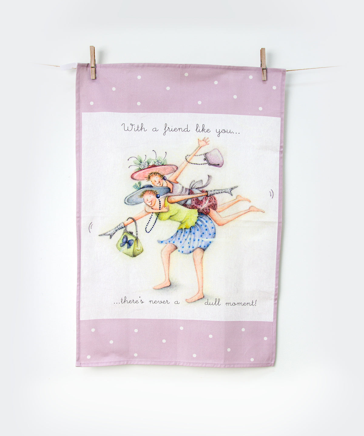 Tea Towel - TT-04 - With a friend like you