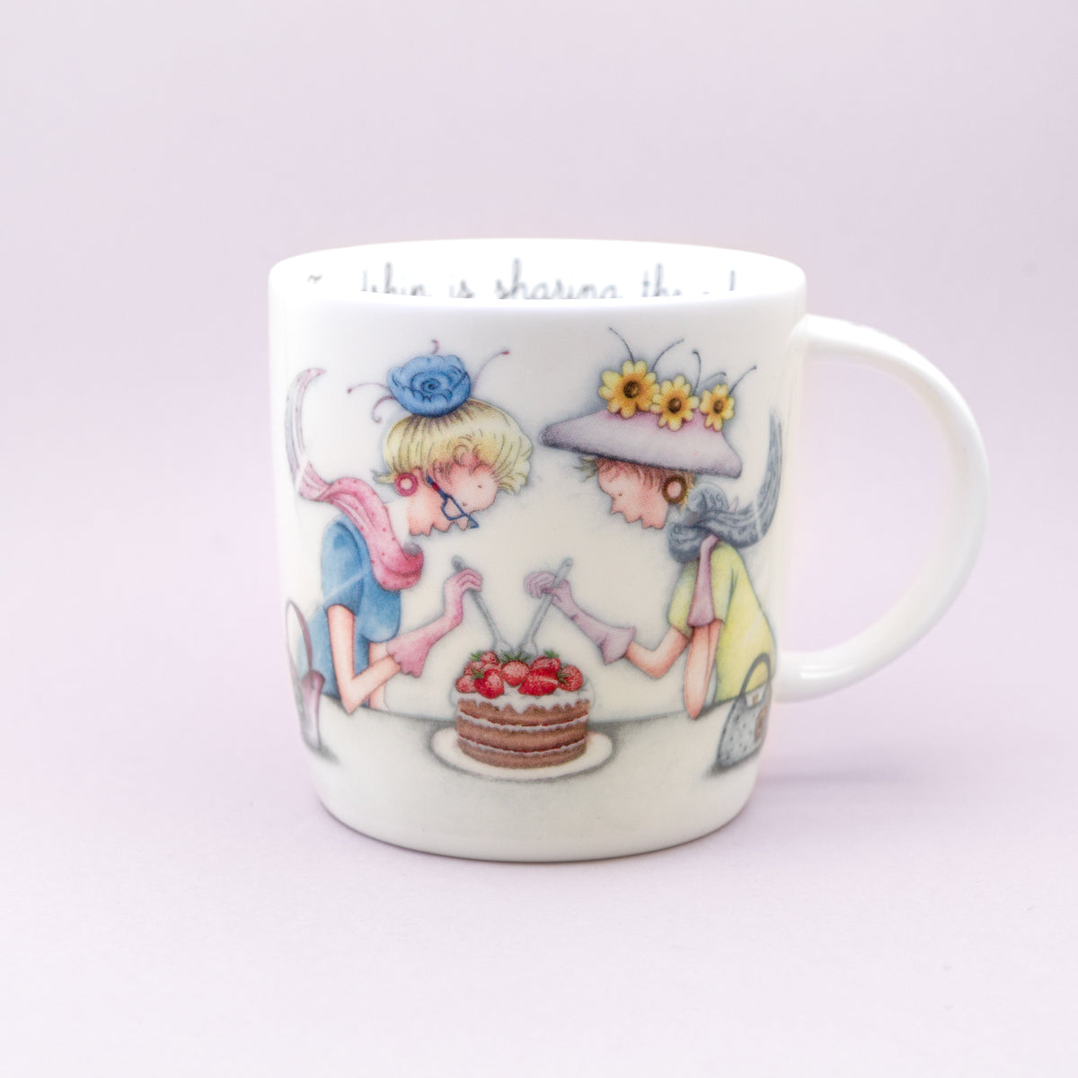 Fine China Mug - MG-09 - Sharing the Calories