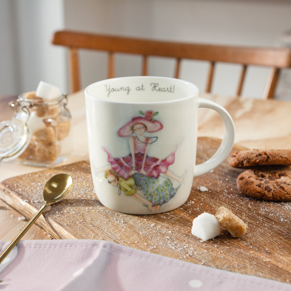 Fine China Mug - MG-06 - Young at Heart