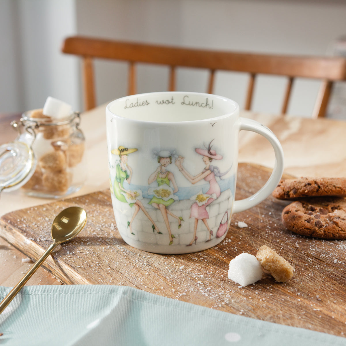 Fine China Mug - MG-05 - Ladies wot Lunch