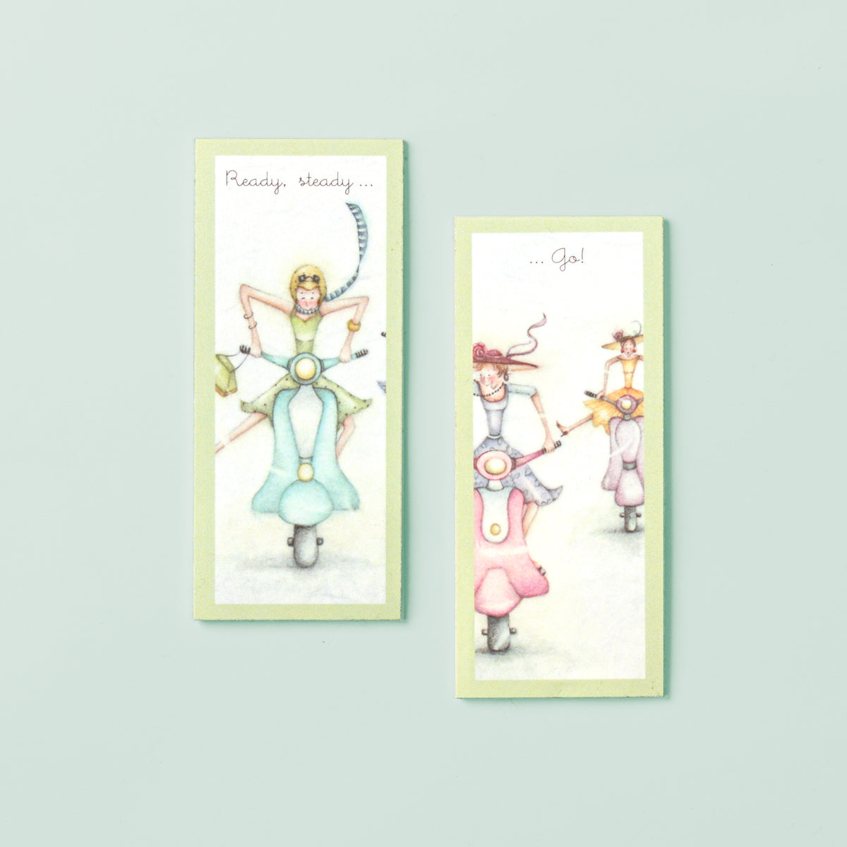 Bookmark - BM-04 - Ready Steady Go