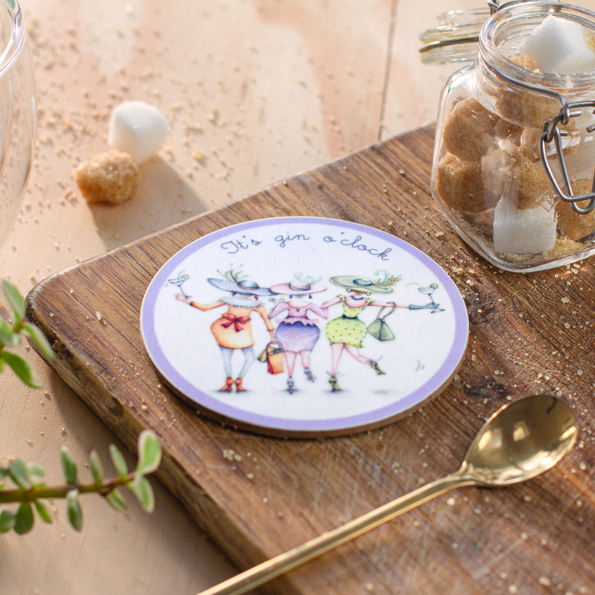 Coaster - CO-17 - It's Gin o' clock