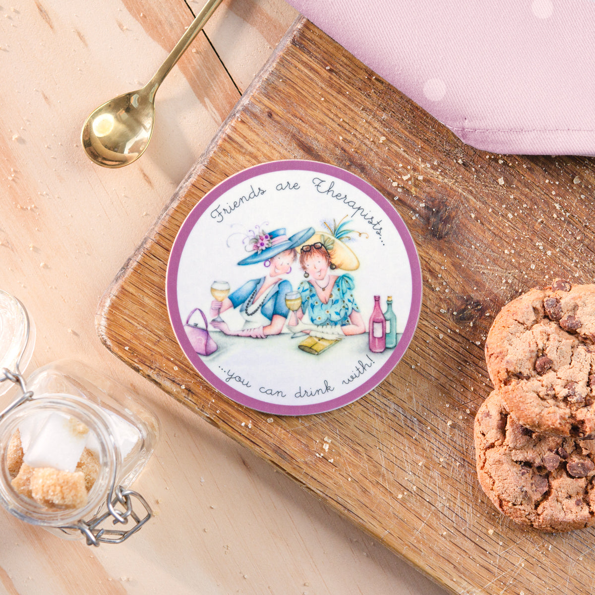 Coaster - CO-20 - Friends are Therapists