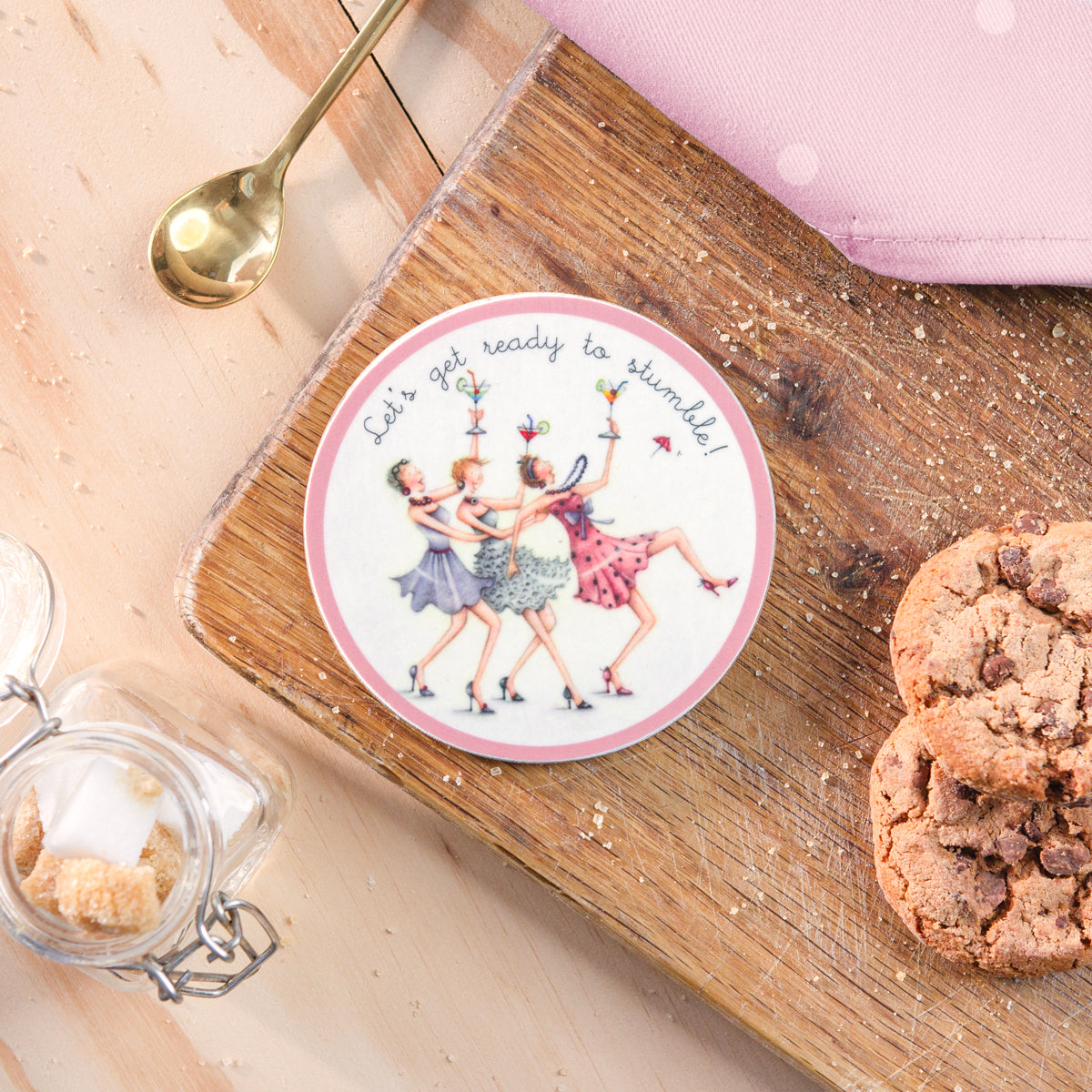 Coaster - CO-21 - Lets Get Ready to Stumble