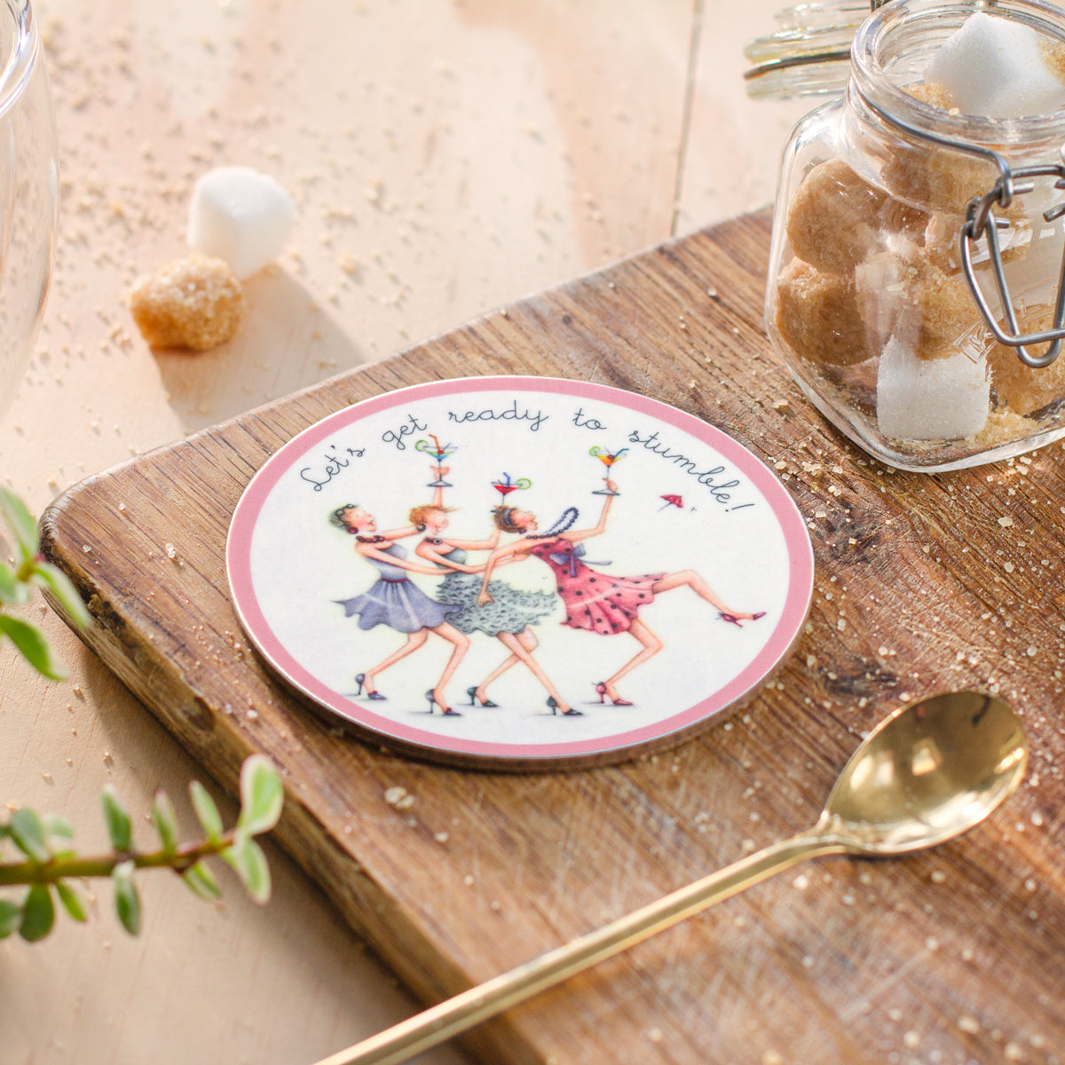 Coaster - CO-21 - Lets Get Ready to Stumble