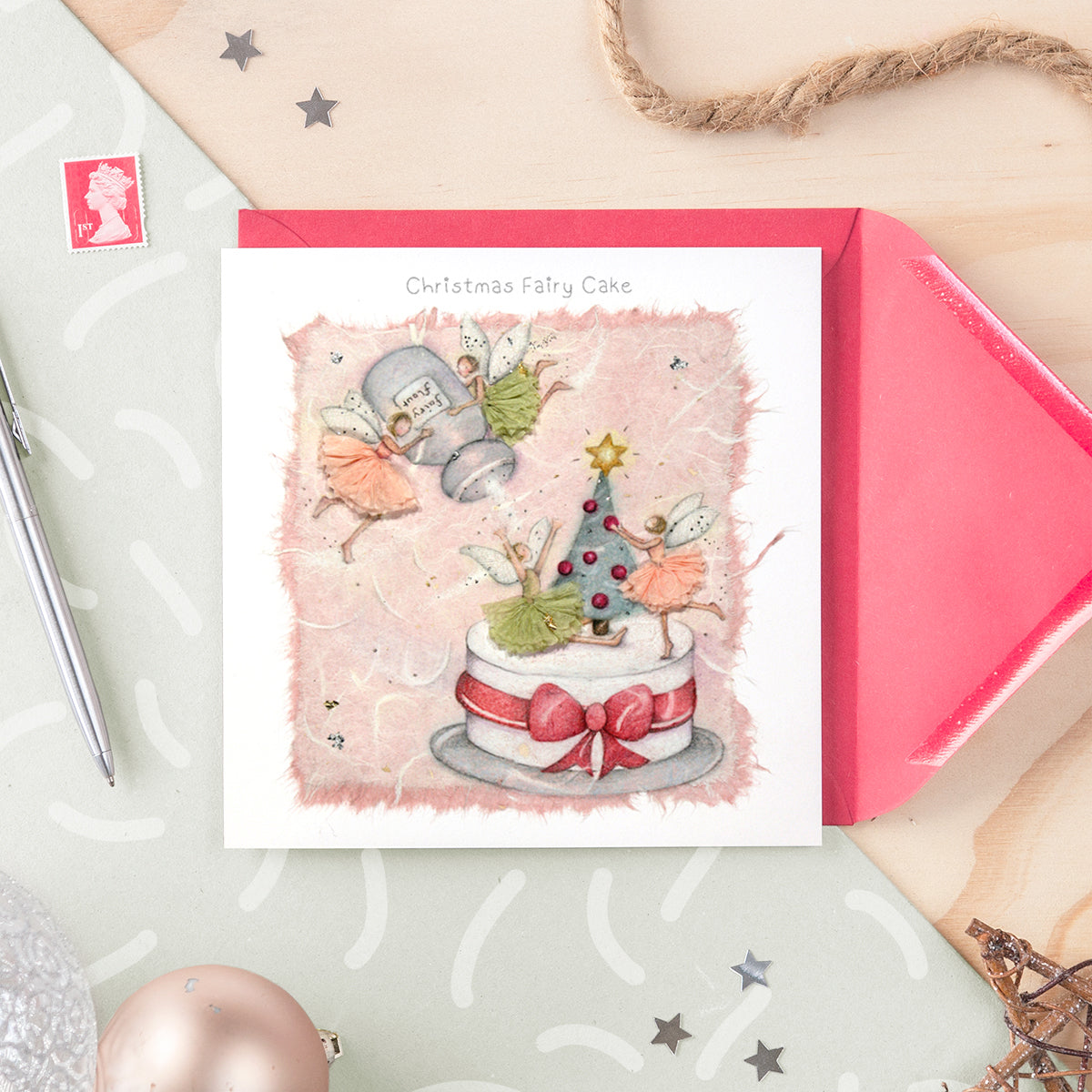 CW09 - Christmas Fairy Cake