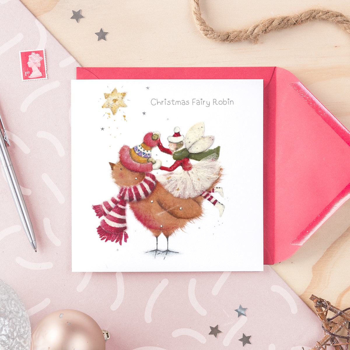 CW18 - Christmas Fairy Robin