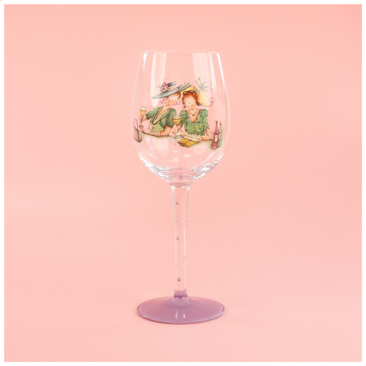 Wine Glass - WOC02 - Friends are Therapists