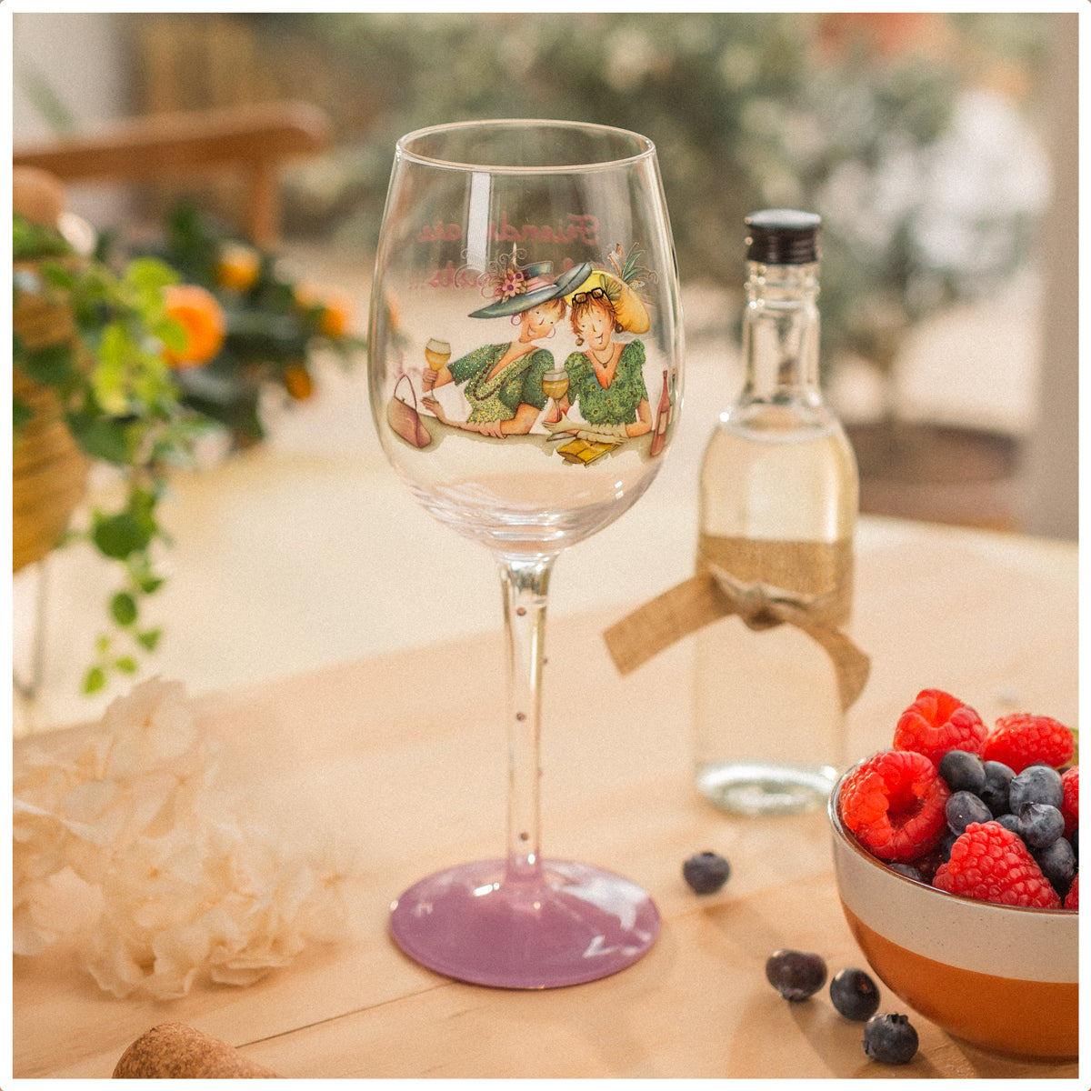 Wine Glass - WOC02 - Friends are Therapists