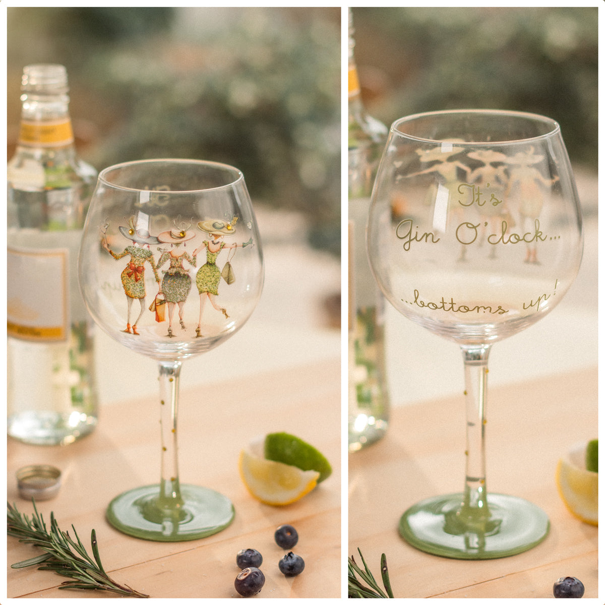 Gin Glass - GOC01 - It's Gin O' Clock