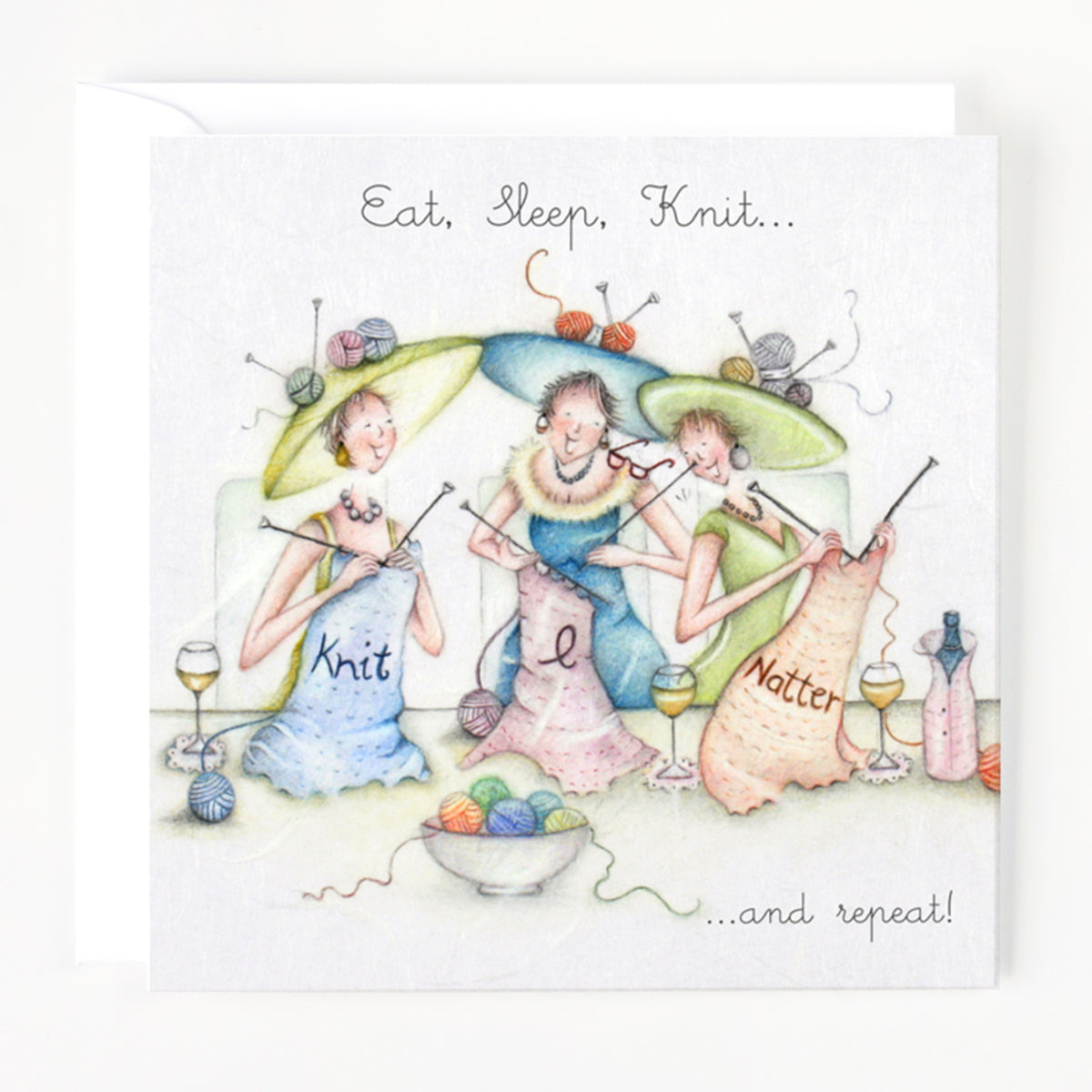 LL141 - Eat Sleep Knit