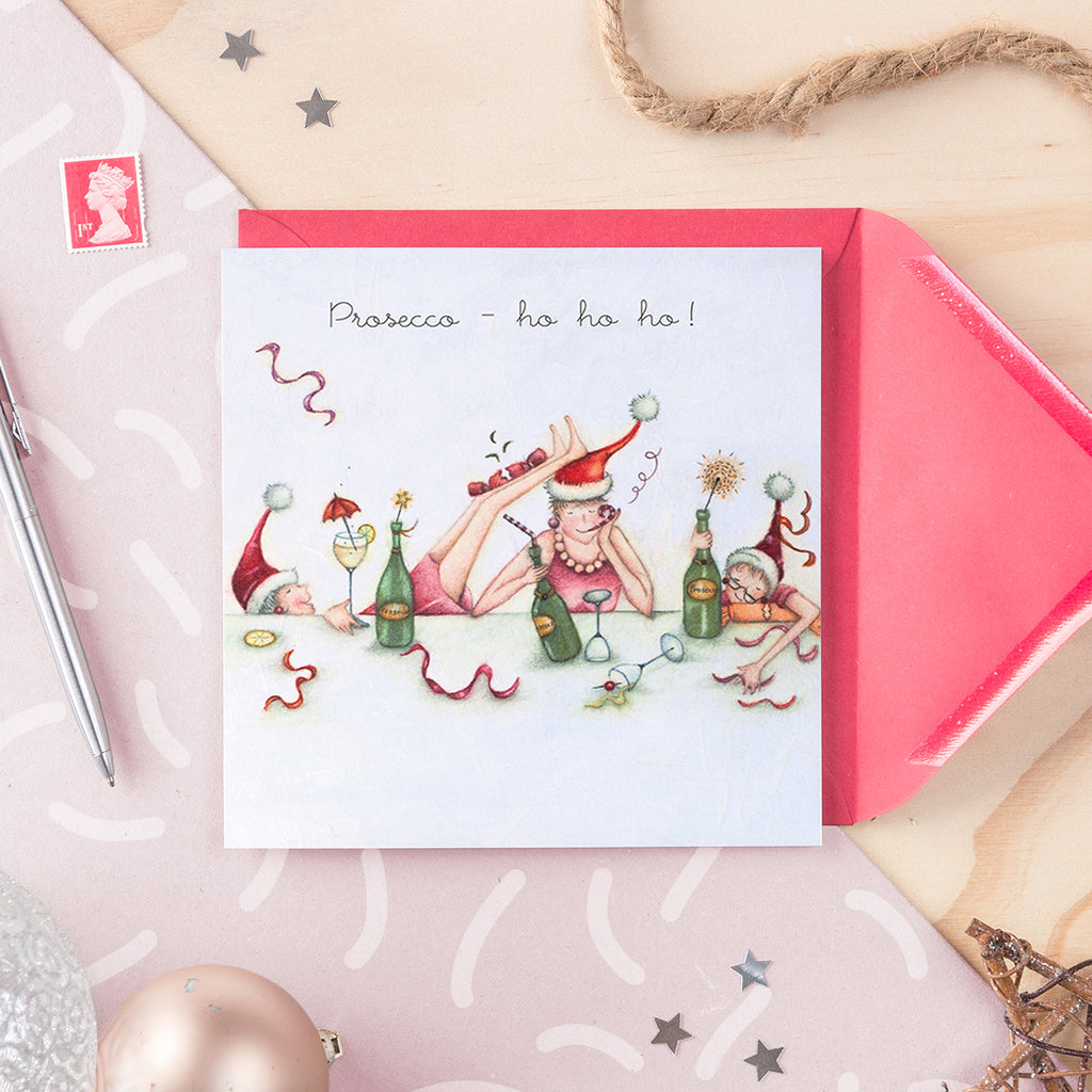 LX28 - Prosecco - ho ho ho – Berni Parker Designs