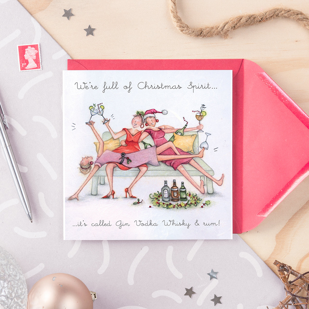 LX41 - We're full of Christmas Spirit