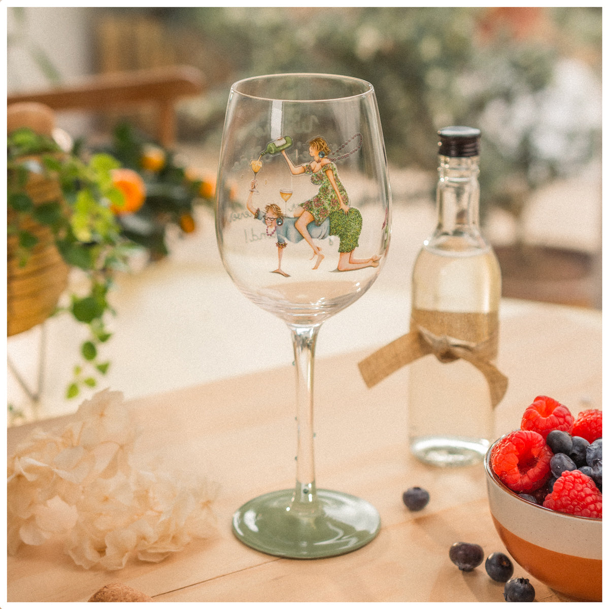 Wine Glass - WOC05 - Where there's Wine