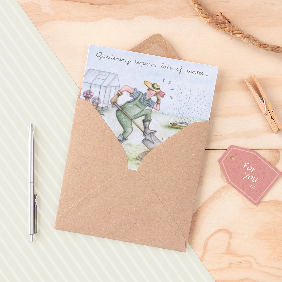 ML120 - Gardening requires water