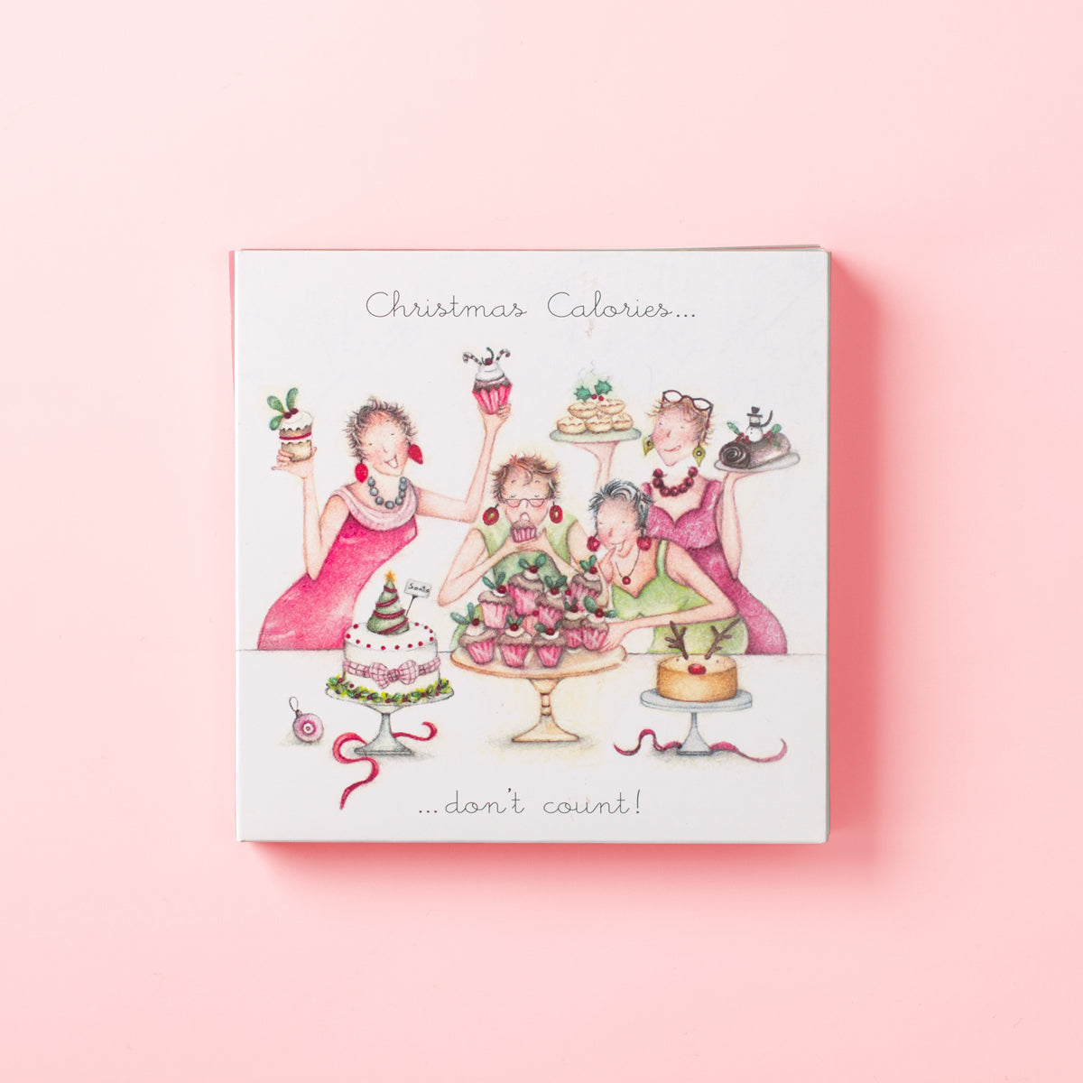 Note Card Set - NC-06 - Christmas Card Boxset - Christmas Calories