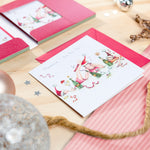 Note Card Set - NC-07- Christmas Card Boxset - Gin-Gle Bells