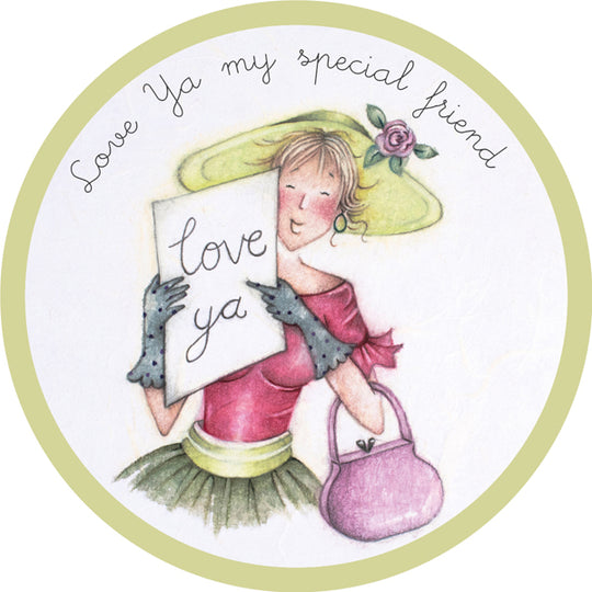 Coaster - CO-39 - Love Ya