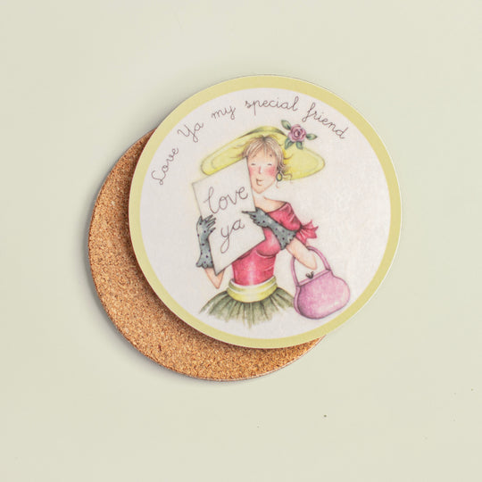 Coaster - CO-39 - Love Ya