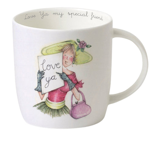 Fine China Mug - MG-18 - Love Ya