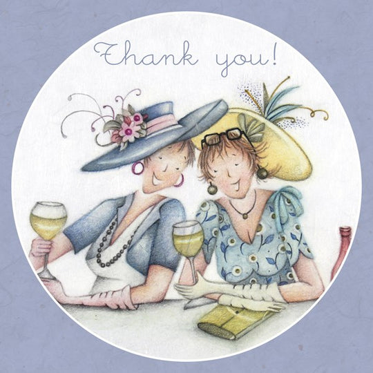 Note Card Set - NC-08 - Thank You - Friends are Therapists