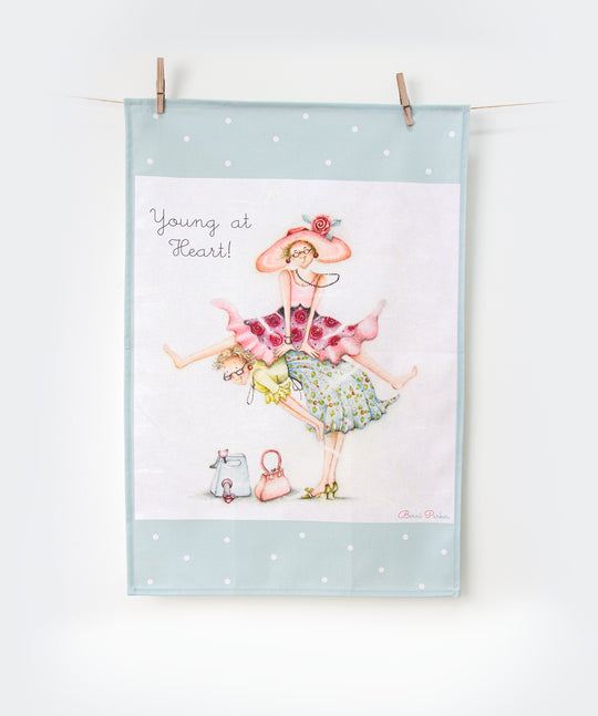 Tea Towel - TT-03 - Young at Heart
