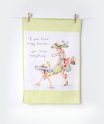 Tea Towel - TT-05 - Crazy Friends