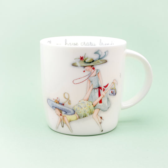 Fine China Mug - MG-07 - Crazy Friends